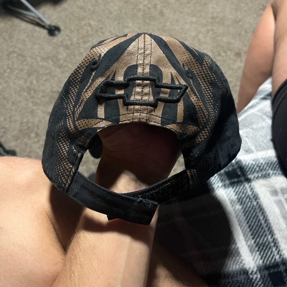 Black and Brown Cap with Logo